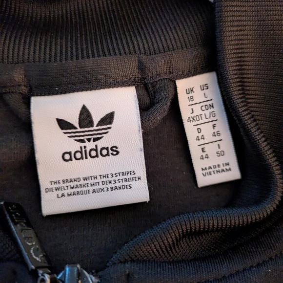 Adidas Originals Adicolor Classics SST Track Jacket Women's L - Picture 8 of 15